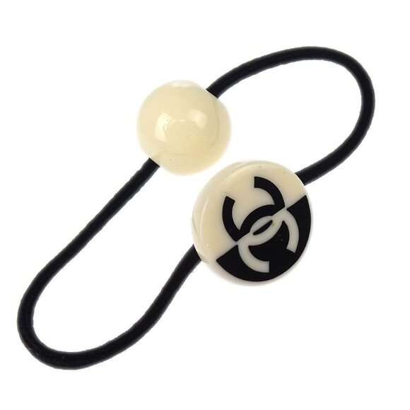 CHANEL Accessories - Chanel Hair Band Hair Accessories Black 05P